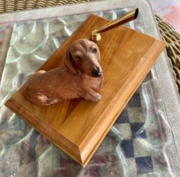 Desktop Dauschund Pen Holder
