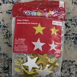 BRAND NEW 120 PC FOAM STICKERS