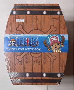 One Piece Tony Tony Chopper Collector's Box Barrel-Style Paperboard