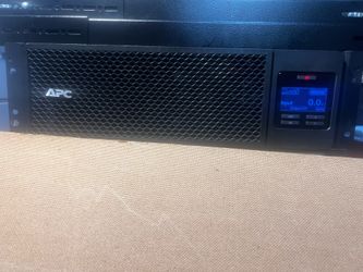 APC Smart  UPS  SRT 5  krmxlt- 5000va. Rackmount ups w/ rails. $ 750.  OBO
