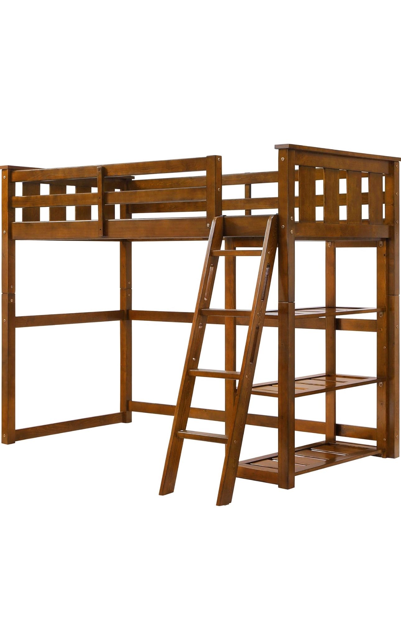New Loaf Storage Bed With Shelves