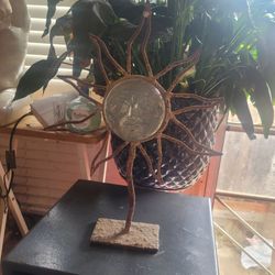 Sun candle holder