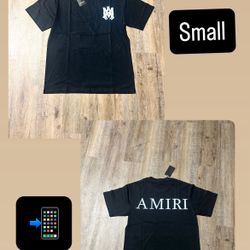 Black/White Amiri T-Shirt Size Small Brand New With Tags