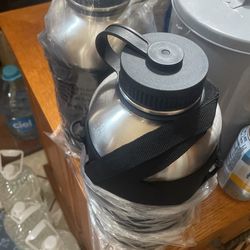 Water Canteen Bottles With Strap Holders