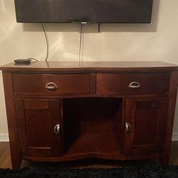 brown tv stand dresser