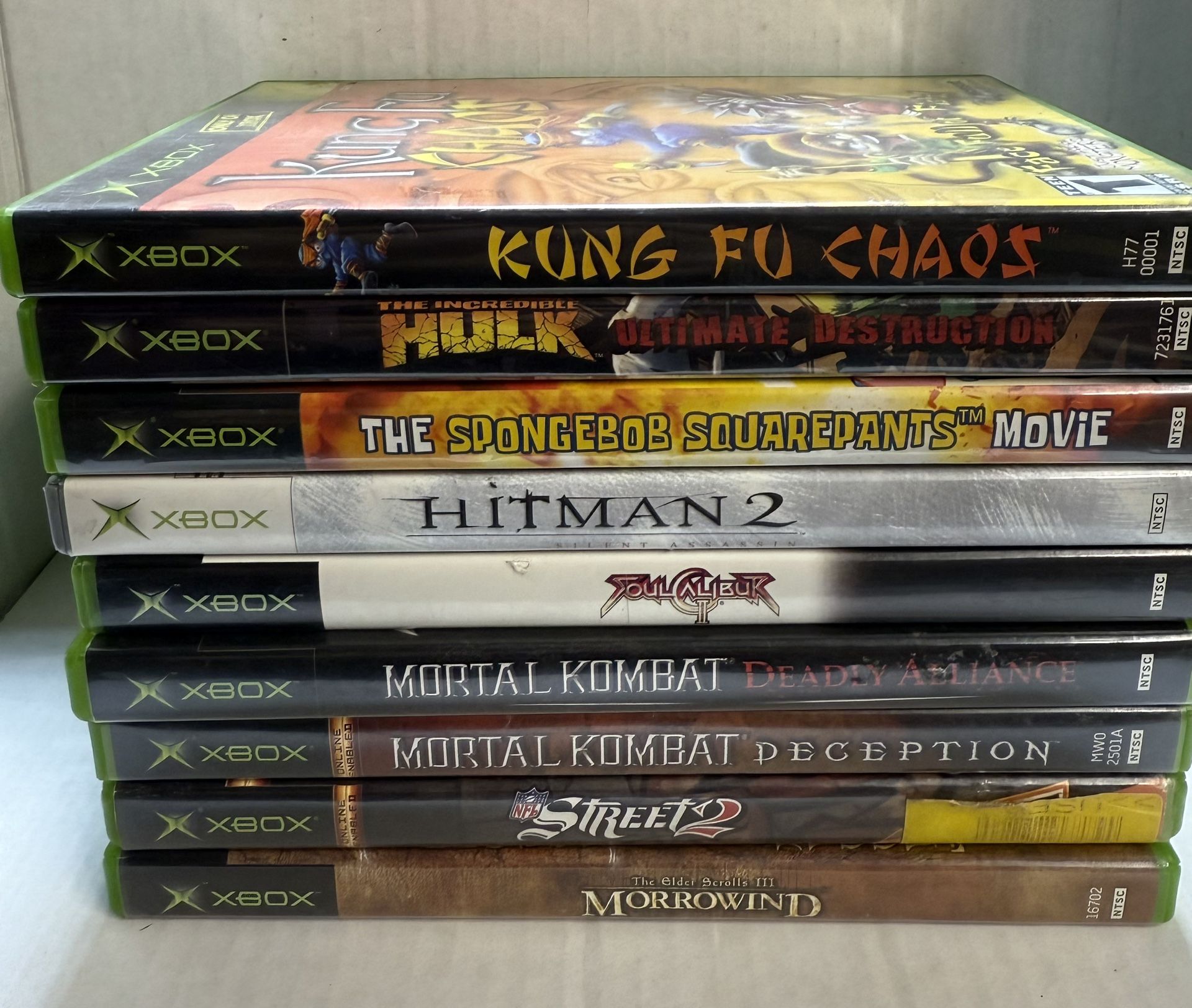 OG Xbox Game Bundle All CIB