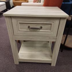 Tan Side Table Or Nightstand 