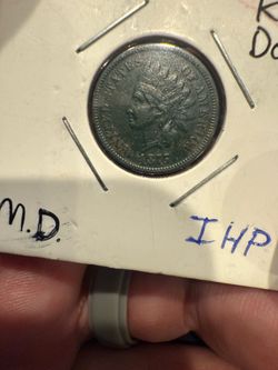 1875 Indian Head Penny in Semi-Key Date!