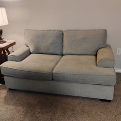 Grey love seat for sale