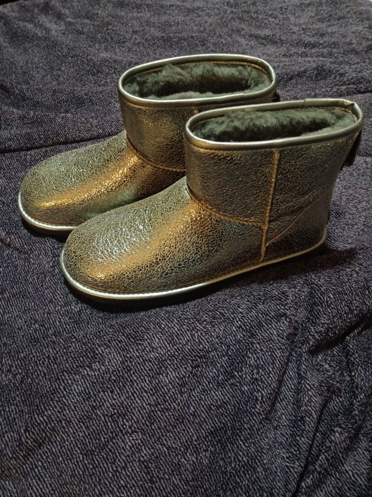 Silver Sparkle UGG Boots