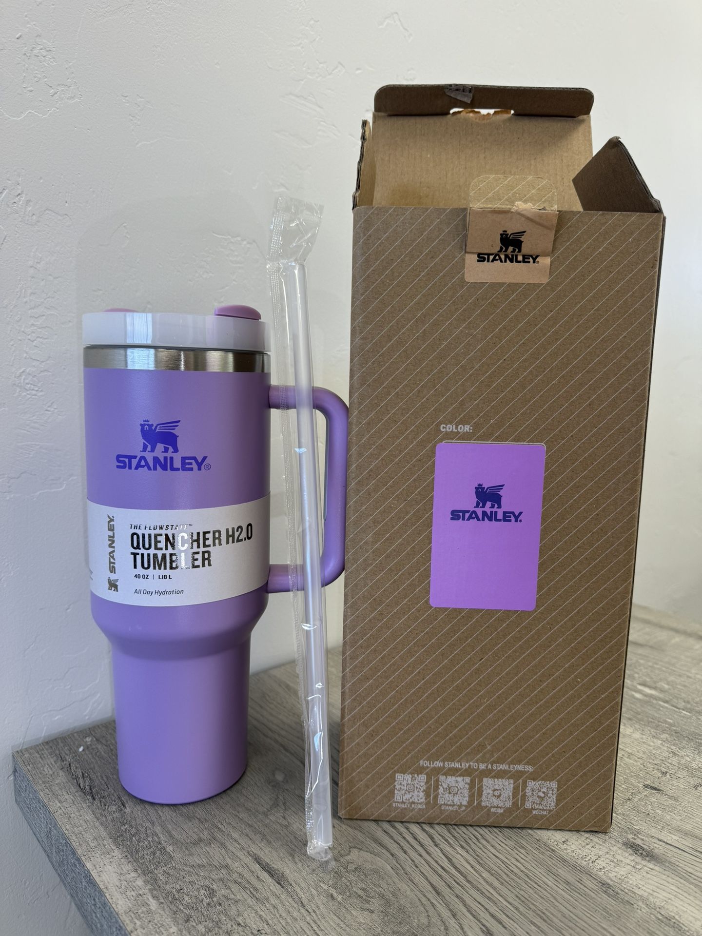 New Purple Stanley 40 Oz Cup