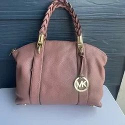Michael Kors, beige leather purse