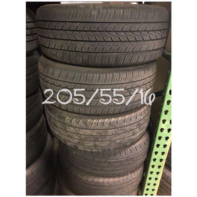 Used tires for sale 205/55/16 $40 each free installation and balancing