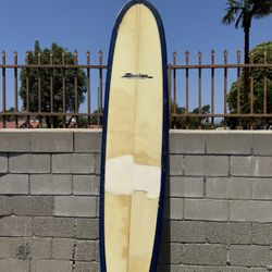 9’6” Becker Longboard Surfboard