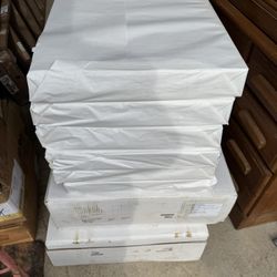 22”x17.5”  White Paper 500/Pk, $4.00/pk