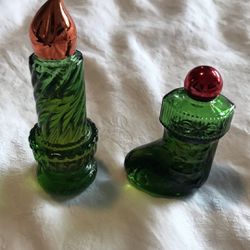 Vintage Avon perfume bottles Christmas