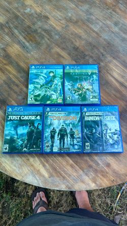 PS4 Games $15 To $20 Each 