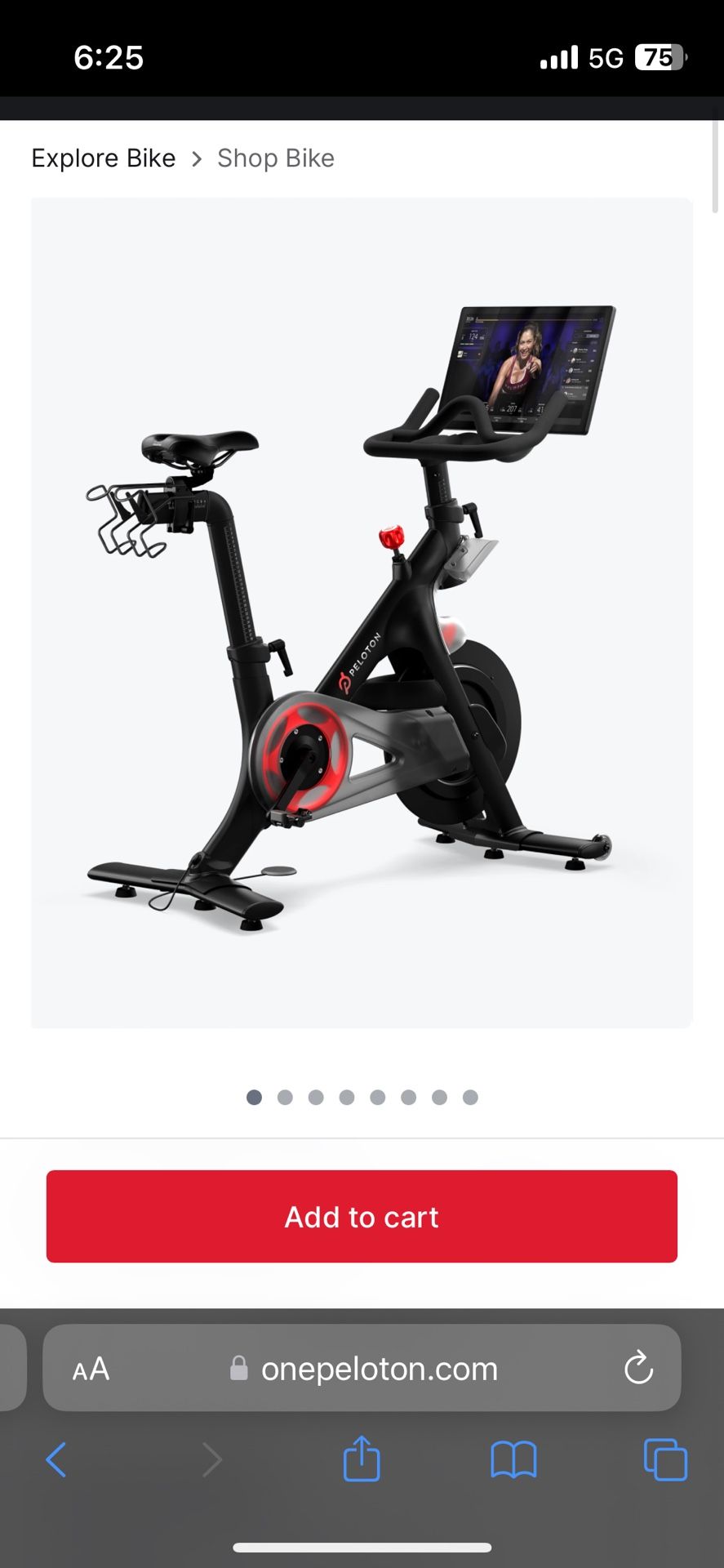 Peloton Gen. 3 w/shoes and Accessories 