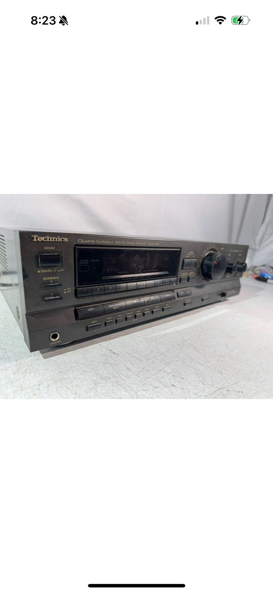 1990s Technics Vintage Amp Receiver Stereo