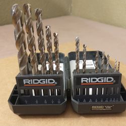 Ridgid Coldfire Drill Bit Set, 12 Pieces