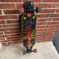 Madd Gear 38" Drop-Through Longboard "Tree of Life" Design