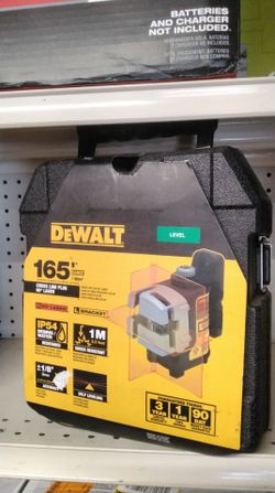 DEWALT 165'* RANGE/50m* CROSS LINE PLUS 90° LASER