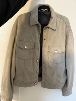Zara Men Suede Jacket