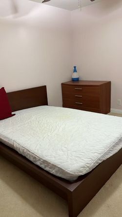 King Size Bed and Dresser