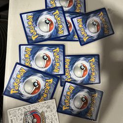 Pokémon Car Lot 9 - Sleeved In Mint Condition