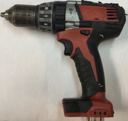 Milwaukee 2602-20 M18 Compact Hammer Drill (Drill Only) Shows Heavy Wear 