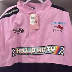 Hello kitty  racing jacket xl