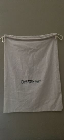 Off White Shoe Bag
