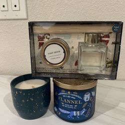 Brand new Holidays Bath & Body Works Candles & Hearth and Hand with Magnolia Candles Bundles