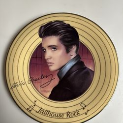 Elvis Presley Jailhouse Rock Collector Plate