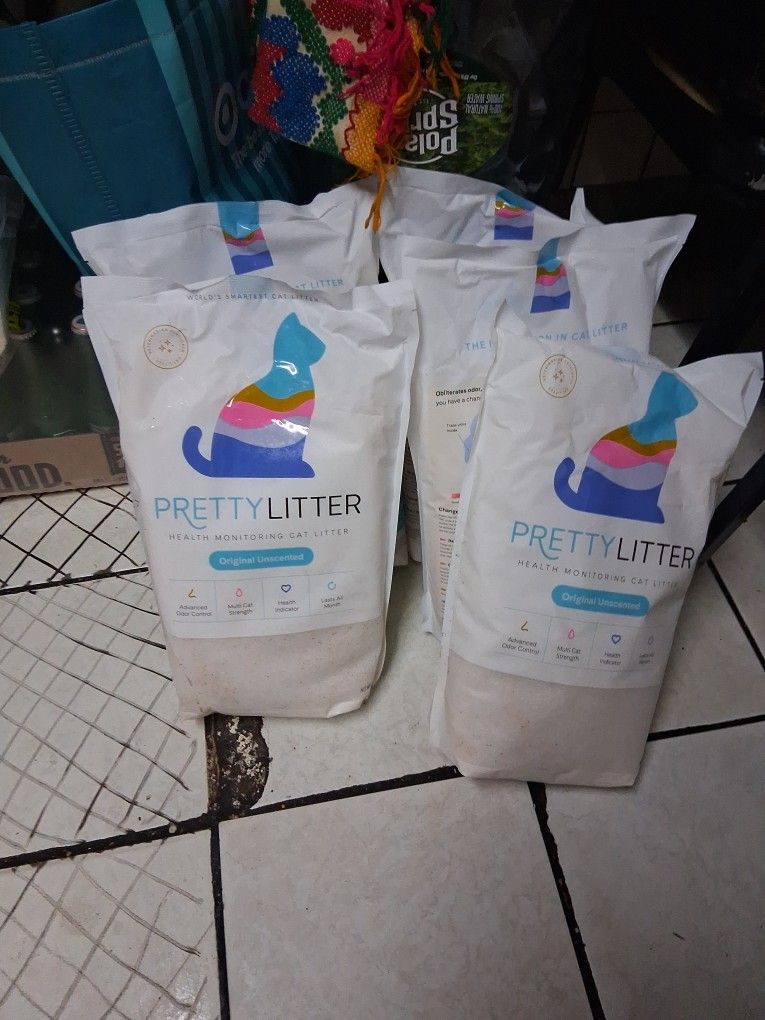 Kitty Litter Pretty Liter 5 Bags NEW*