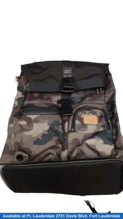 Tumi 111761 Camo Backpack / Briefcase / Bag