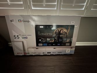 55” Smart Google TV 4K UHD