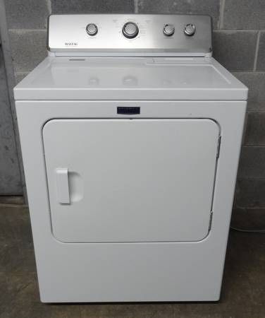 Maytag 29" Electric Dryer W/ Wrinkle Control 240V (7.0 cu. ft.) - White - MEDC465HW
