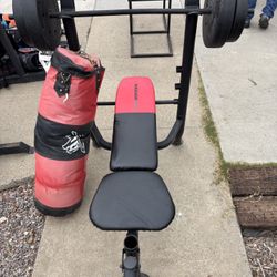 Weider Pro Weight Breach With Weights