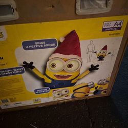 Universal 3.5FT Animated LED Dave Minion Life-Size Holiday Character