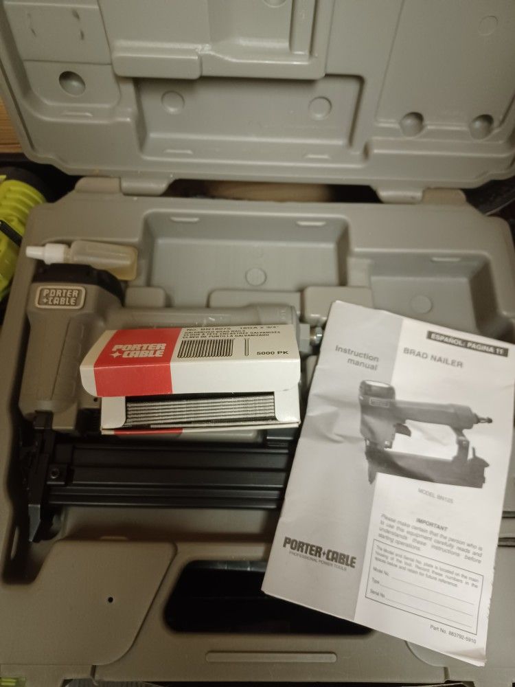 Pneumatic 18 Guage Brad Nailer Porter-Cable
