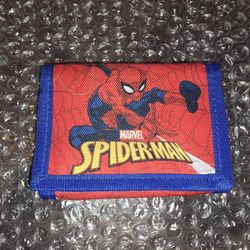 Spiderman Trifold Velcro Wallet 