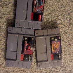 Super Nintendo Games 