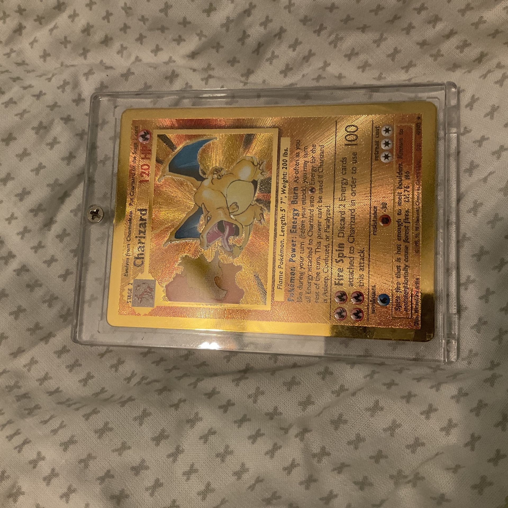 Charizard (metal Card)
