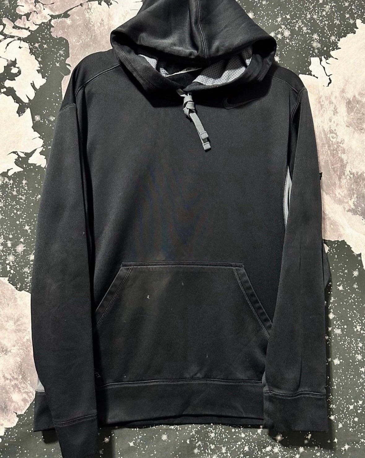 Nike Therma-Fit Black Grey Hoodie 