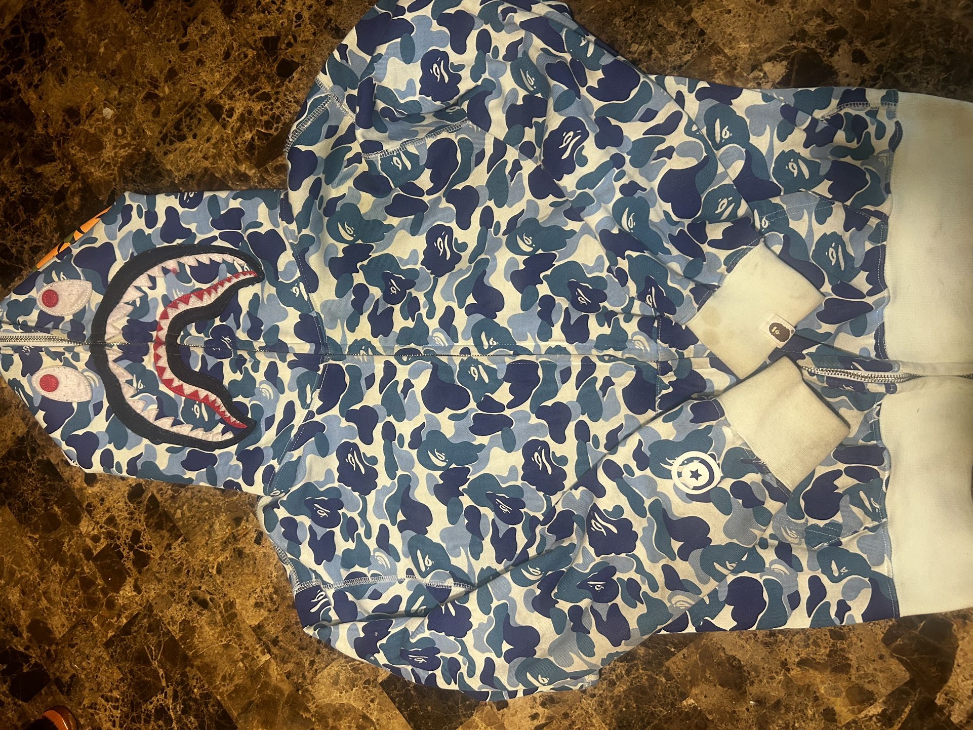 Blue Bape Jacket
