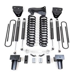 4” COIL SPRING LIFT KIT WITH FALCON SHOCKS - FORD SUPER DUTY DIESEL 4WD 2017-2022 F-350 And F-250