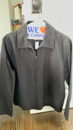 Medium black jacket (rain repellent Gap