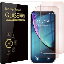 2 Pack Screen Protector for iPhone 17 Air [6.5 inch] with Installation Frame, New Red Light 9H Tempered Glass Screen Protector Upgraded Protection, An