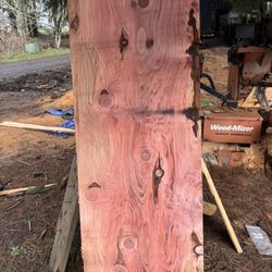6 Redwood Slabs Live Edge For Countertops Etc